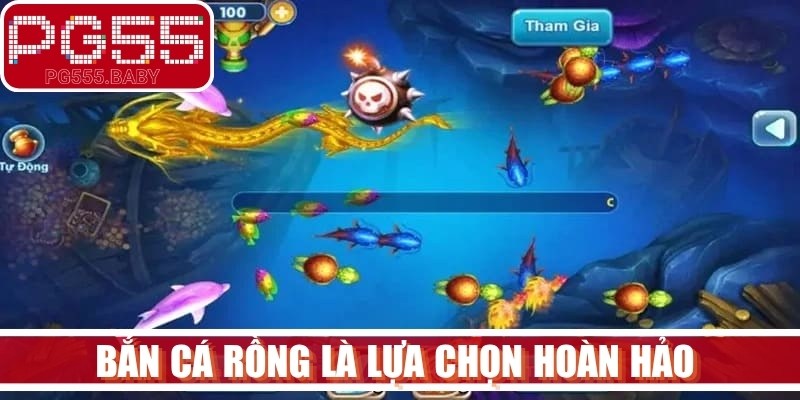 Bắn cá Rồng là lựa chọn hoàn hảo cho những tay súng yêu thích