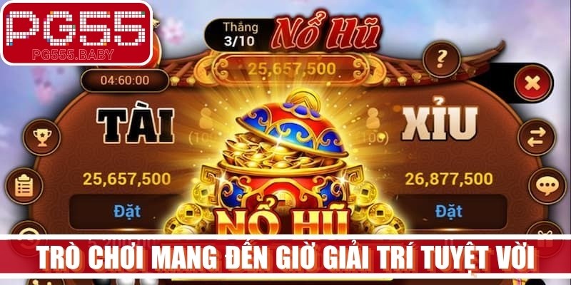 Trò chơi mang đến cho game thủ hàng giờ giải trí vô cùng tuyệt vời